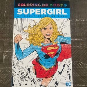 DC Comic Supergirl: An Adult Coloring Book - Paperback By Various - NEW